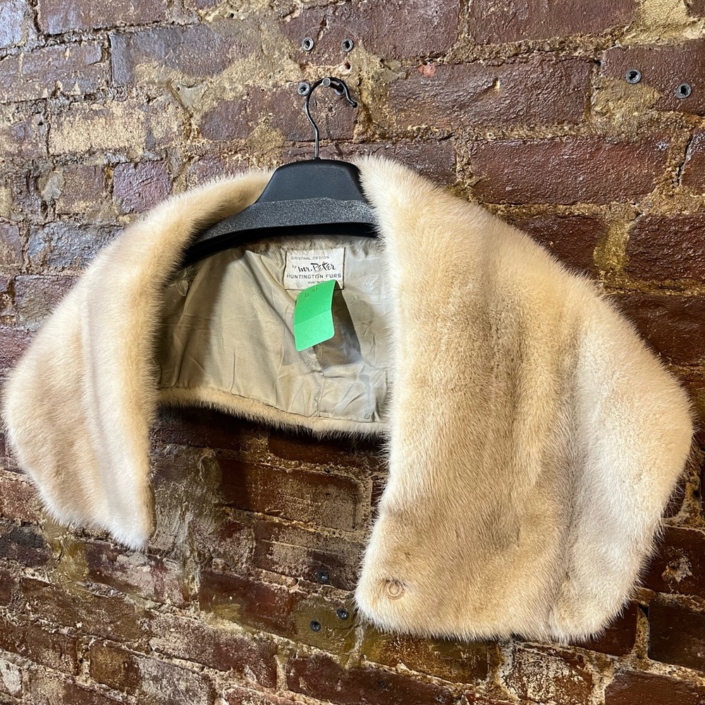 vintage mink stole